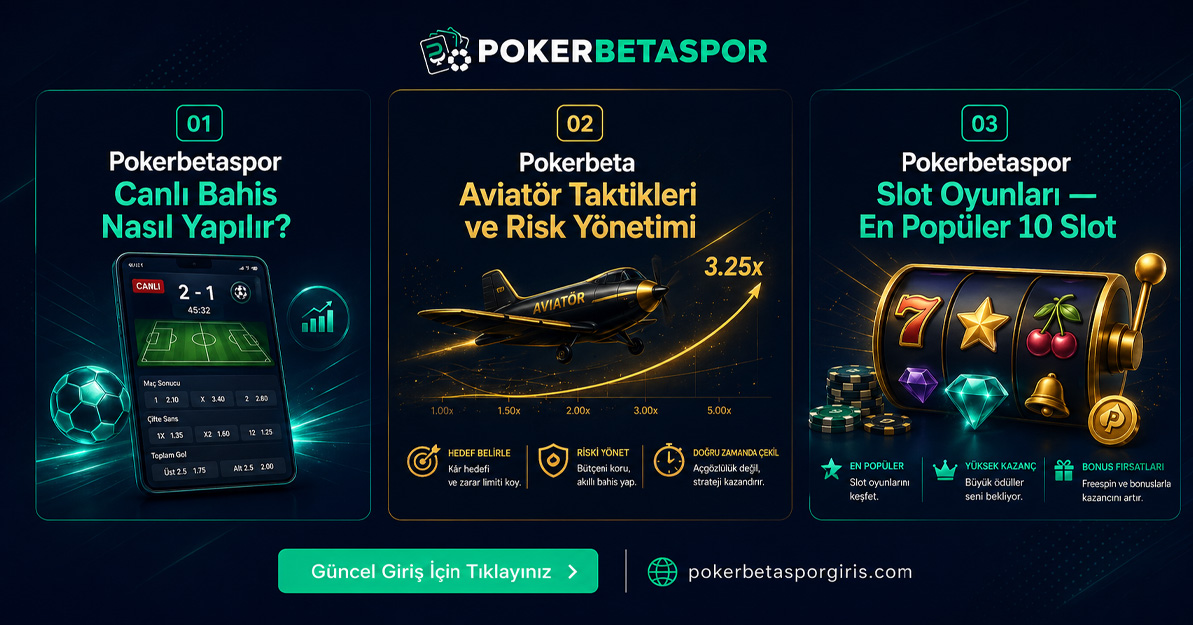 Pokerbetaspor Yatırım Bonusu — Yüzdeler ve Limitler Analizi - Pokerbetaspor rehber görseli