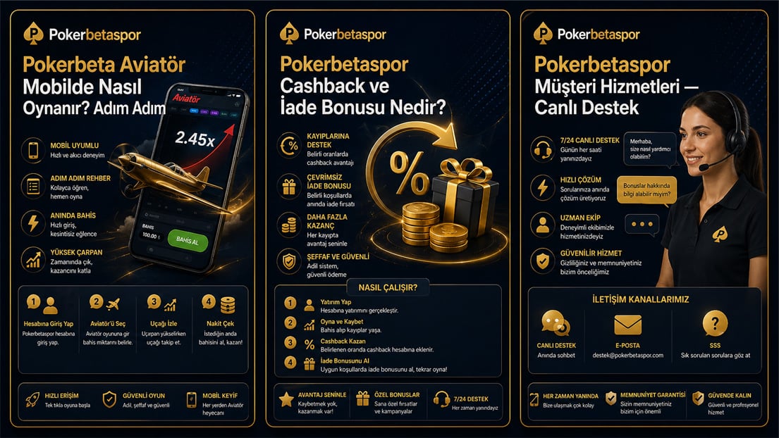 Pokerbetaspor ile İlk 30 Günlük Rehberiniz Pokerbetaspor ile İlk 30 Günlük Rehberiniz - Pokerbetaspor rehber görseli