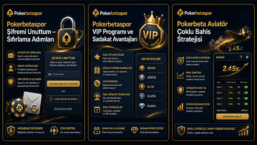 Pokerbetaspor Para Yatırma Yöntemleri ve Güvenli Rehber Pokerbetaspor Para Yatırma Yöntemleri ve Güvenli Rehber - Pokerbetaspor rehber görseli