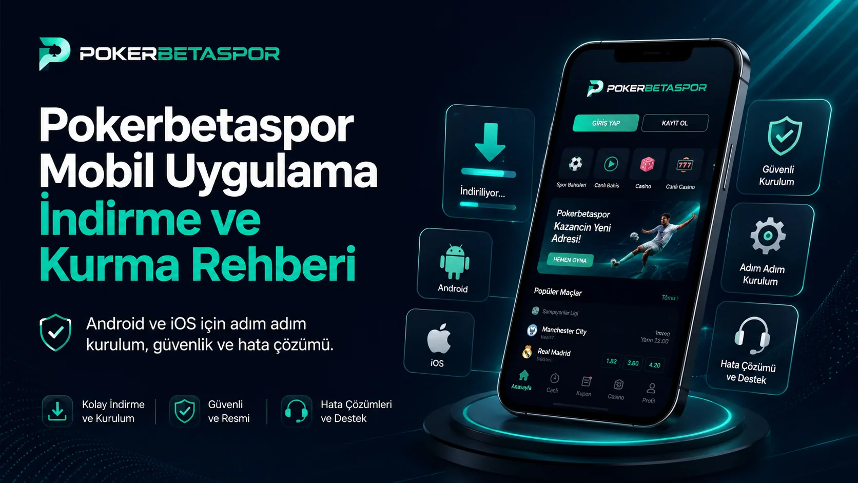 Pokerbetaspor Mobil Uygulama İndirme ve Kurma Rehberi Pokerbetaspor Mobil Uygulama İndirme ve Kurma Rehberi - Pokerbetaspor rehber görseli
